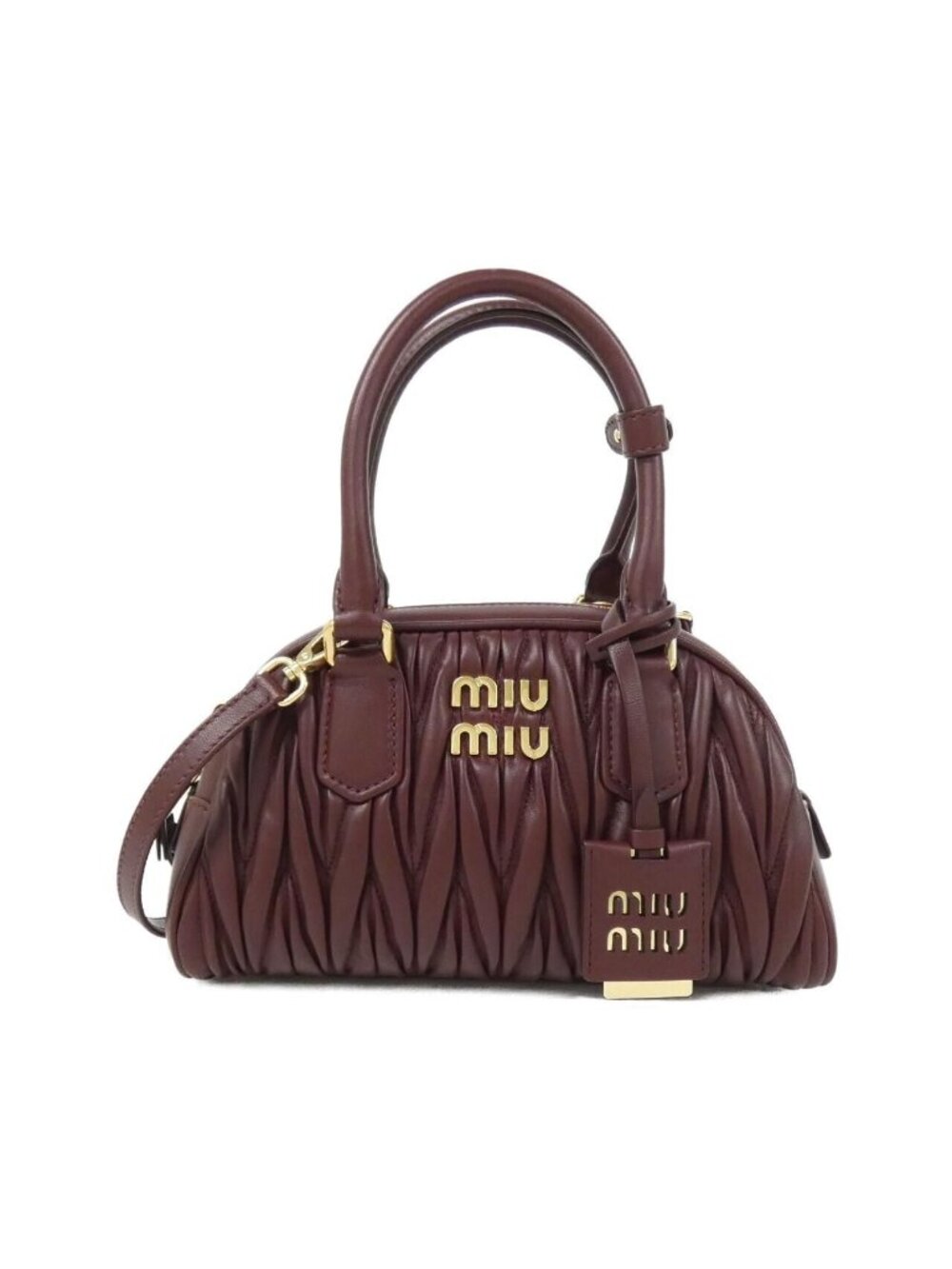 Miu Miu Bag Handbag Burgundy